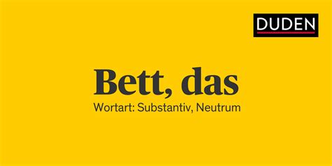 bett duden|what does bett mean.